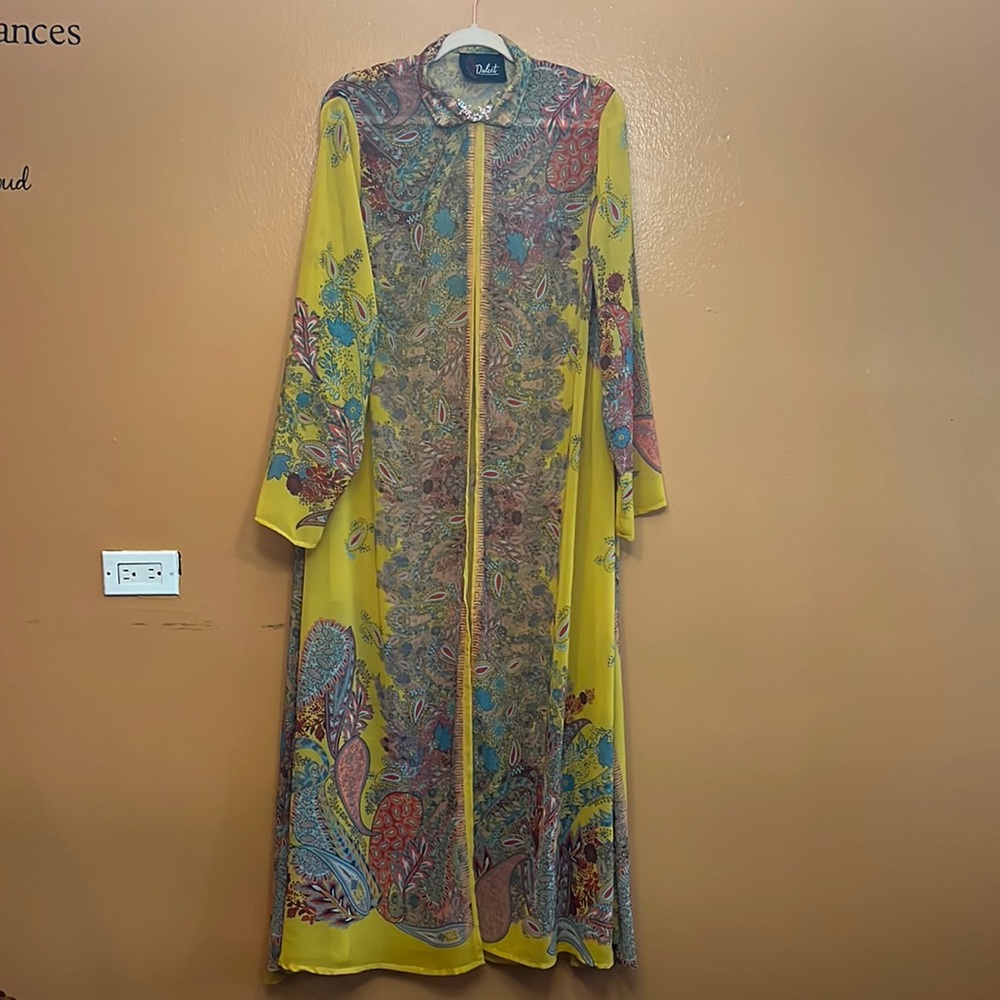 Long Sheer Cardigan. One size.